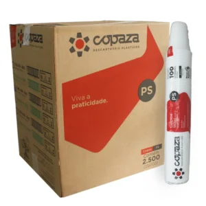 Copos descartáveis 180ml – Copaza – com 2500 und.