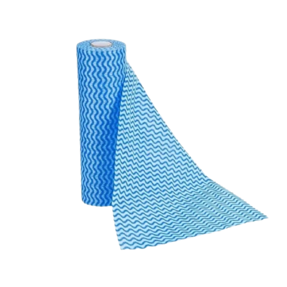 Pano Bobina Multiuso 28 X 25cm Azul