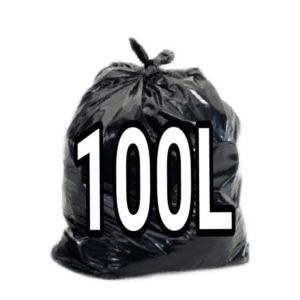 Saco p/ Lixo Preto 100 Litros c/100 un