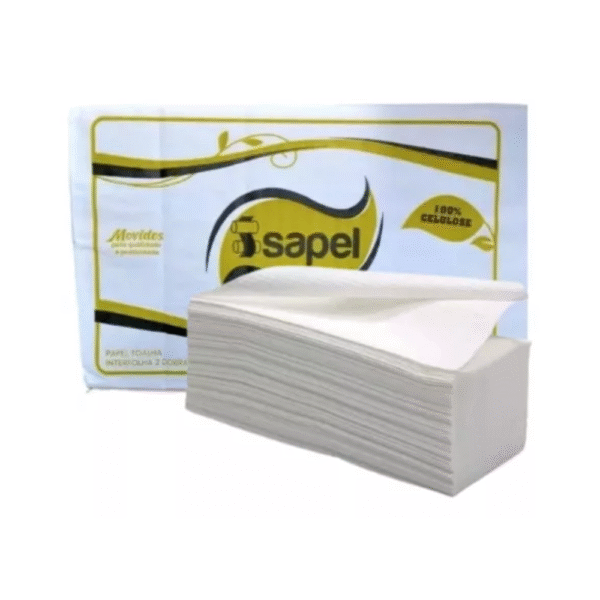 Toalha interfolha 20X21 100% Cel.  c /1000 - Isapel