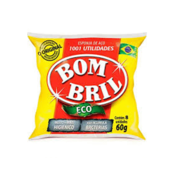 Esponja de Aço Bombril c/8