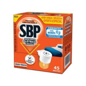 Repelente Elétrico Líq. SBP 45 Noites